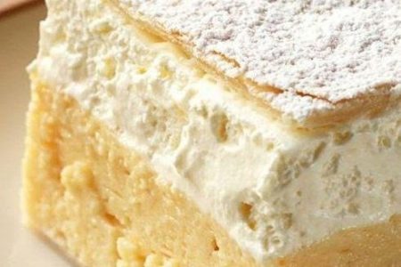 Vanilla Custard Cream Squares