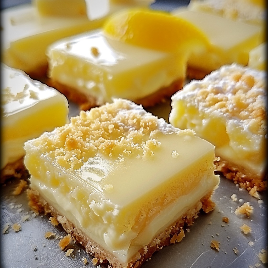 Creamy Lemon Squares Easy Diy Recipes 3756