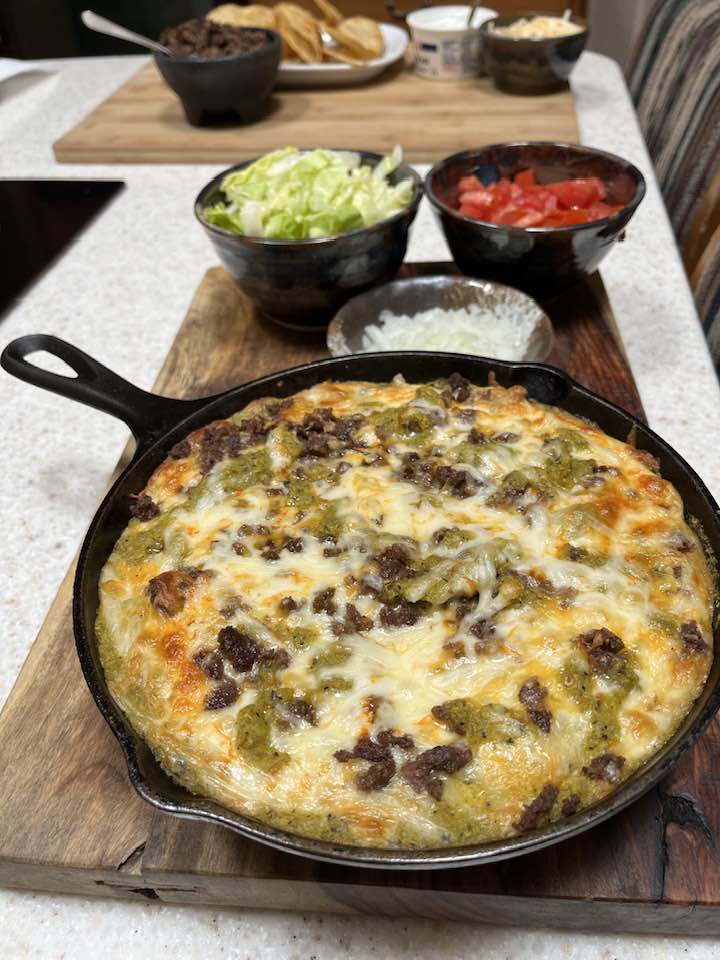 Green Chile Cast Iron Enchiladas Easy DIY Recipes