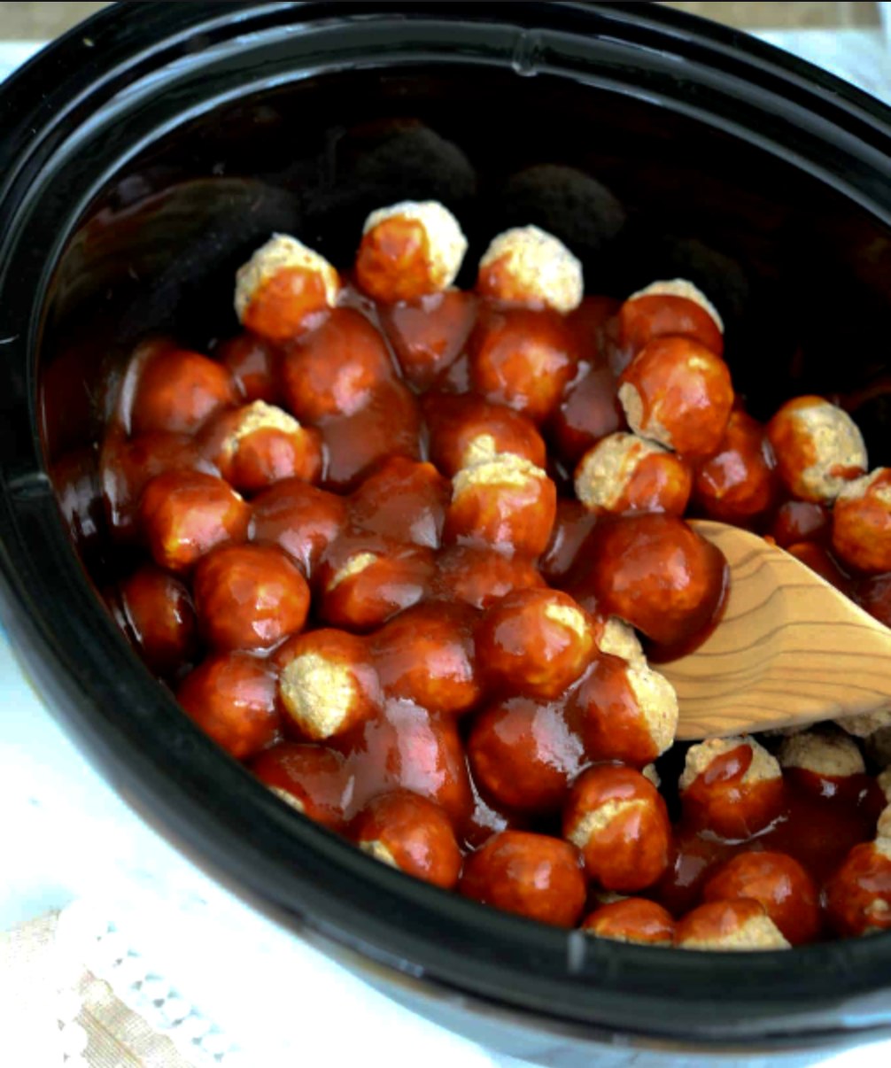 Crockpot Pineapple Barbecue Meatballs Easy DIY Recipes