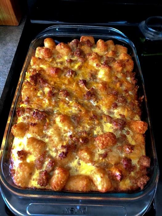 Tater Tot Hotdish Easy DIY Recipes