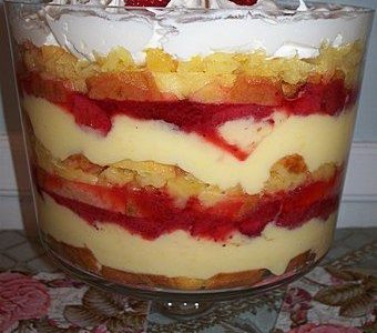 Southern Strawberry Punch Cake