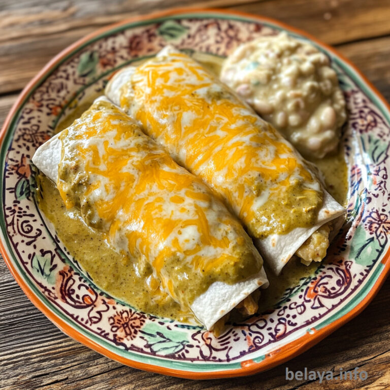 Green Chili Burros - Easy DIY Recipes