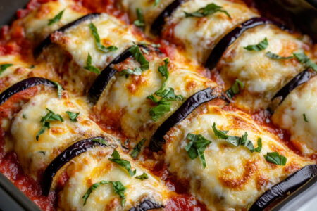 Baked Eggplant Rollatini