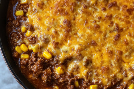 Cornbread Taco Casserole