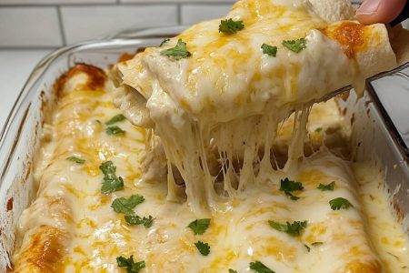 White Chicken Enchiladas