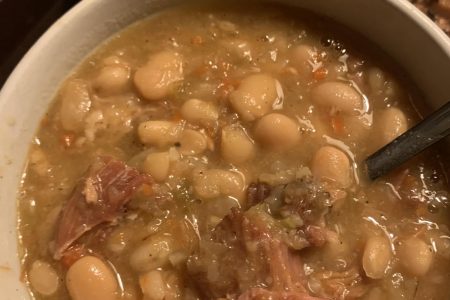 Ham And Navy Bean Soup