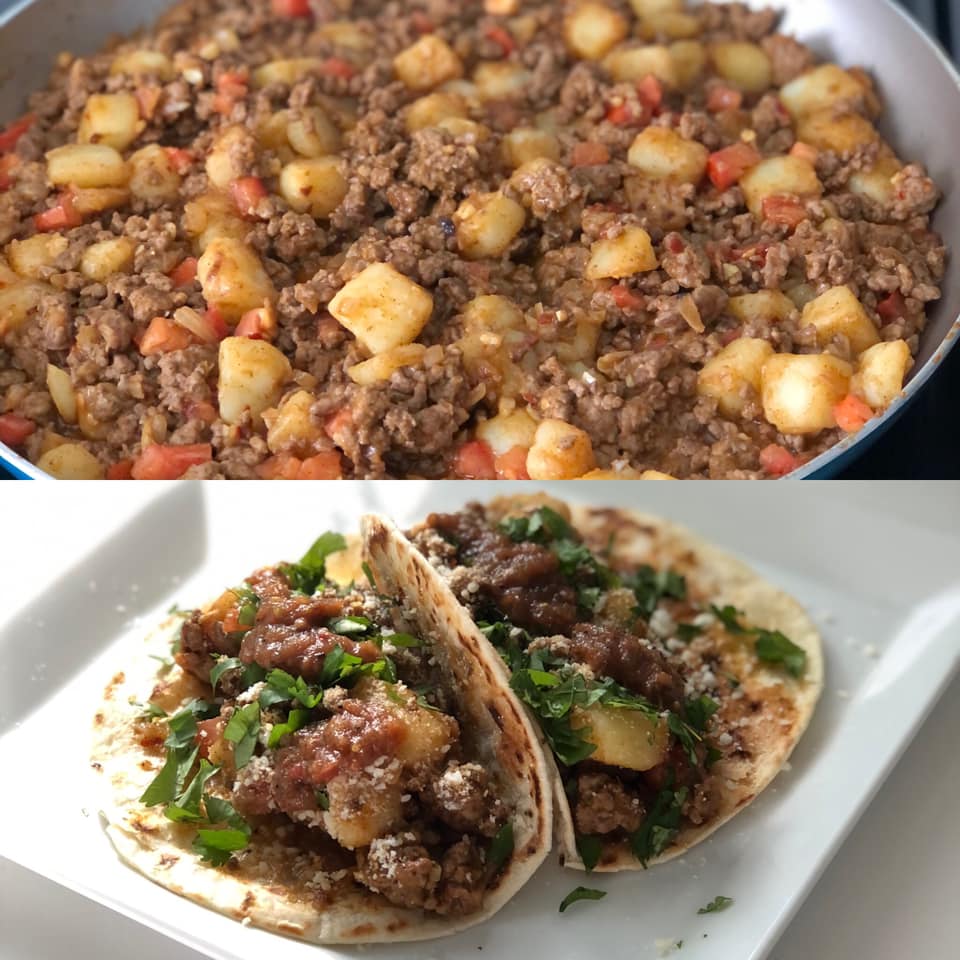 Beef And Potato Tacos - Easy DIY Recipes