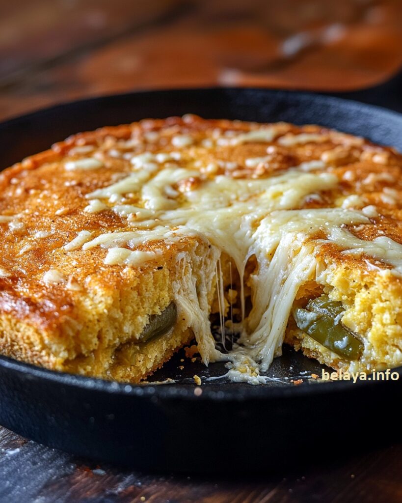 Chiles Rellenos Cornbread - Easy DIY Recipes