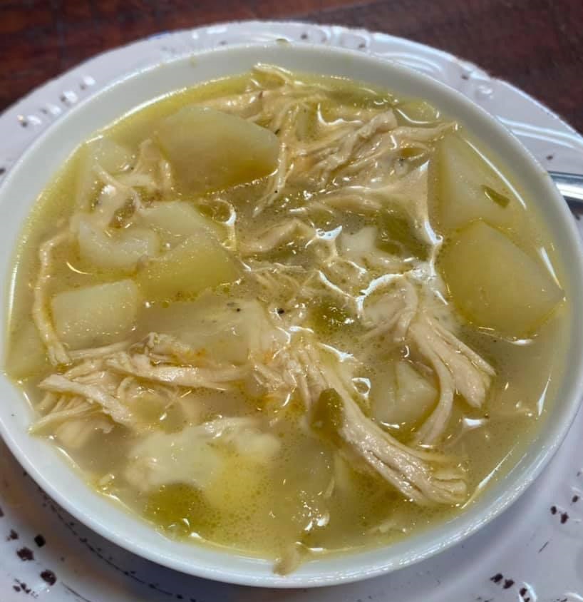 Green Chile Chicken And Potato Soup Easy DIY Recipes