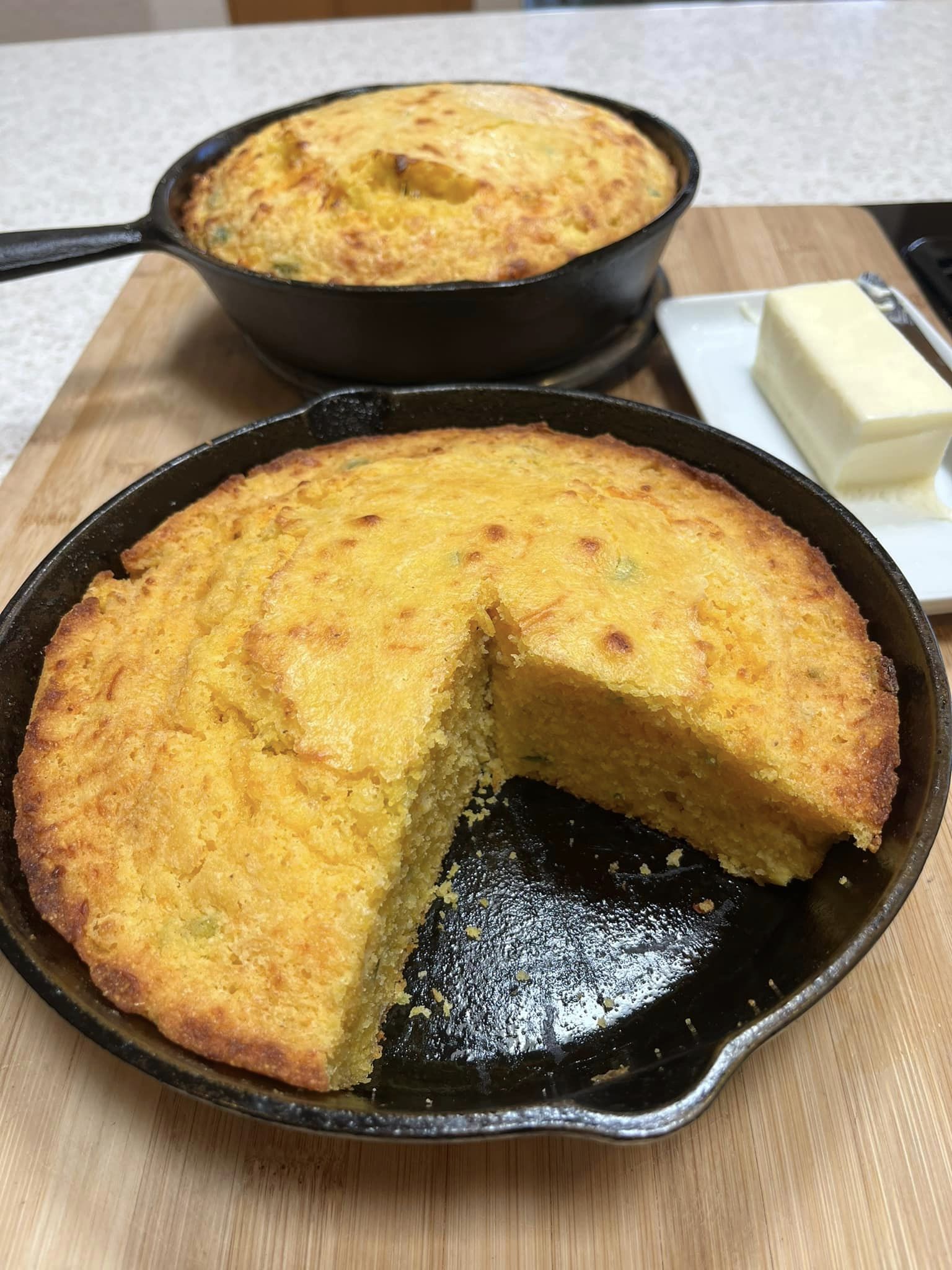 Jalapeno Cheddar Cornbread - Easy DIY Recipes