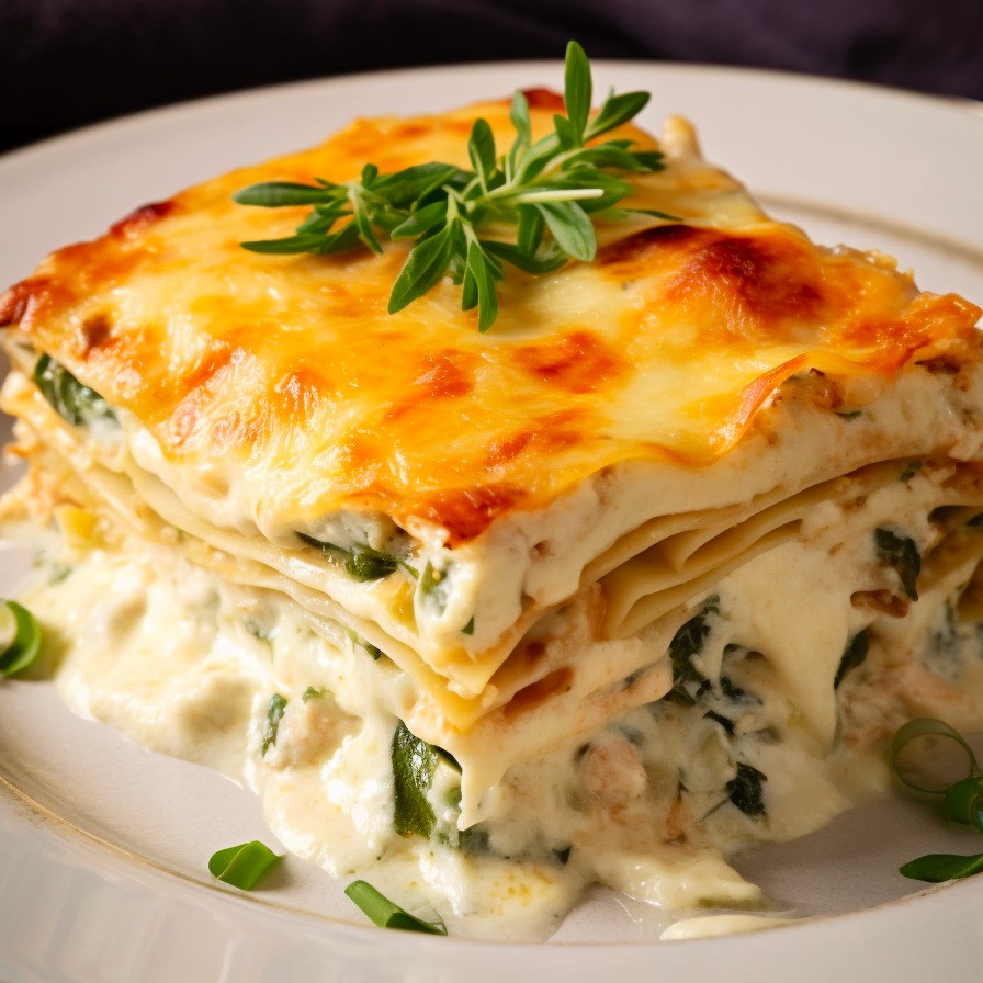 Creamy Chicken Alfredo Lasagna Easy DIY Recipes