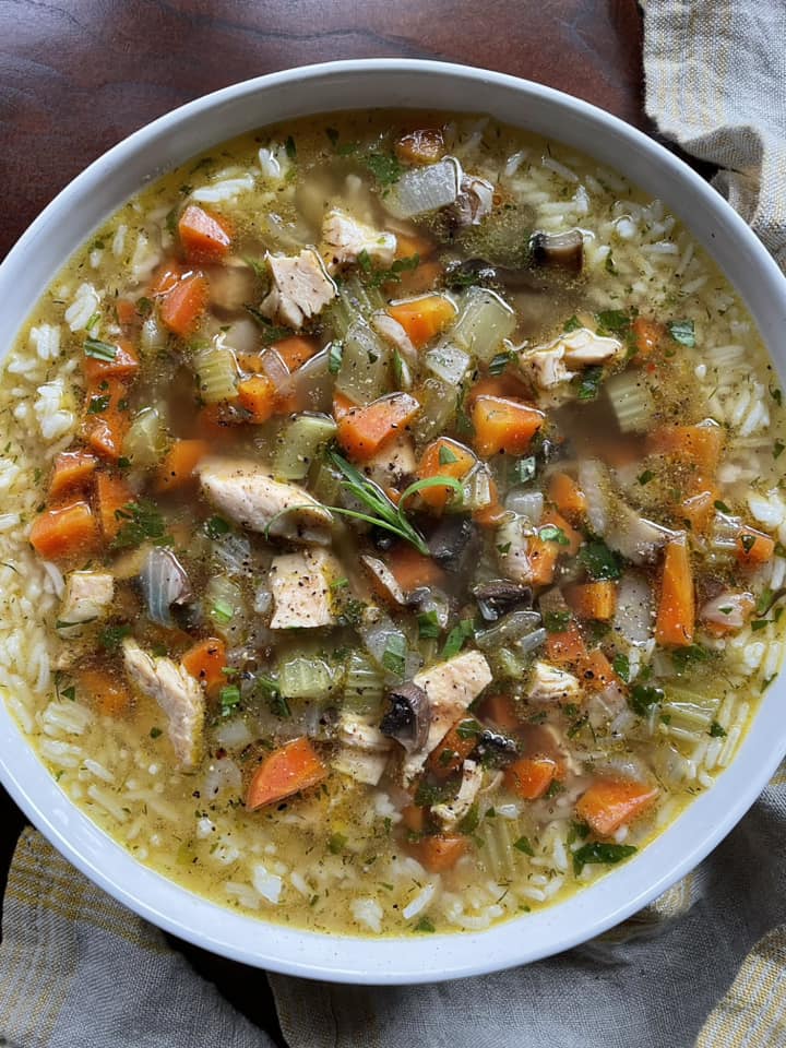 Chicken And Rice Soup - Easy DIY Recipes