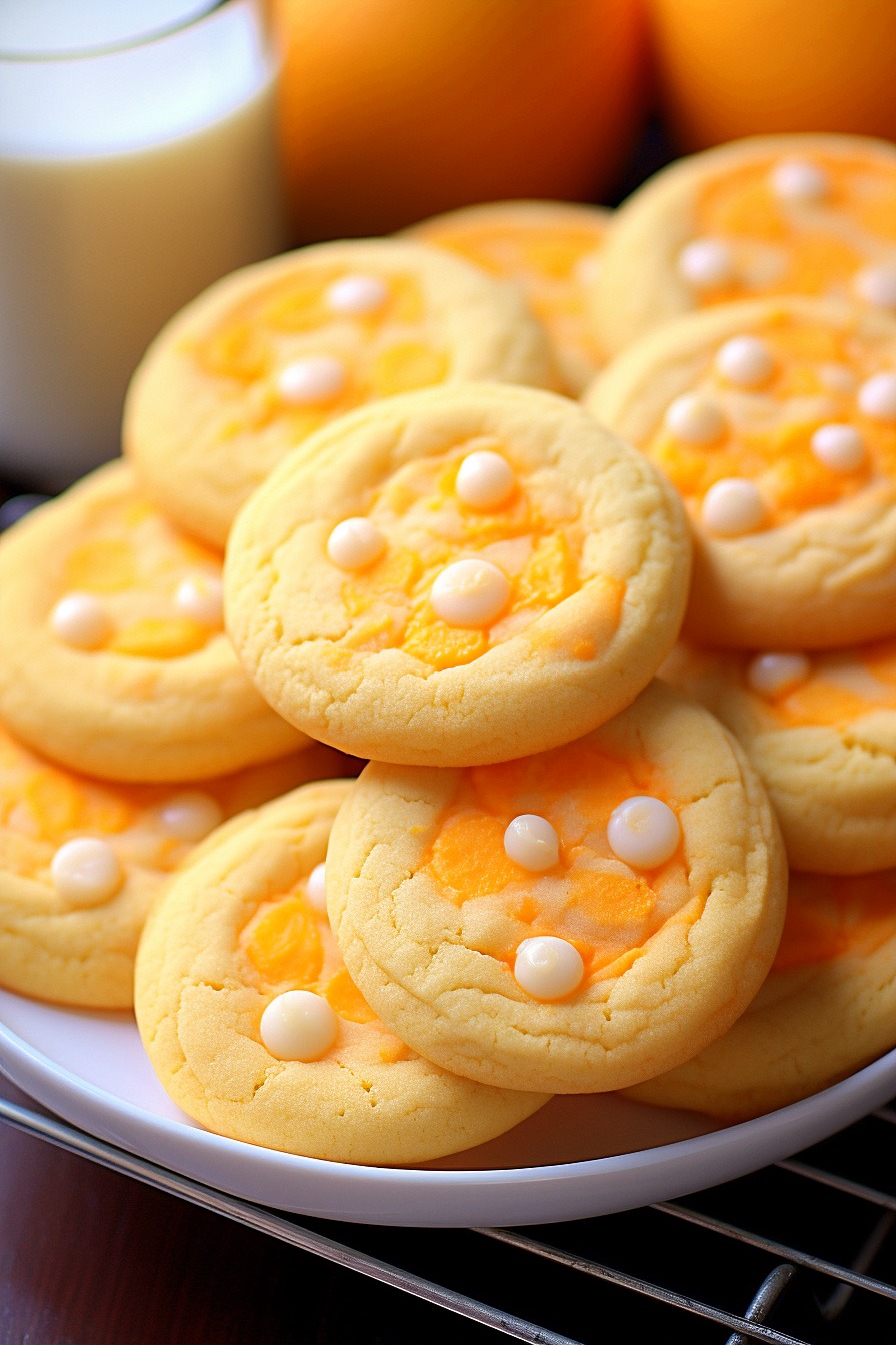 Creamsicle Orange Cookies Easy DIY Recipes