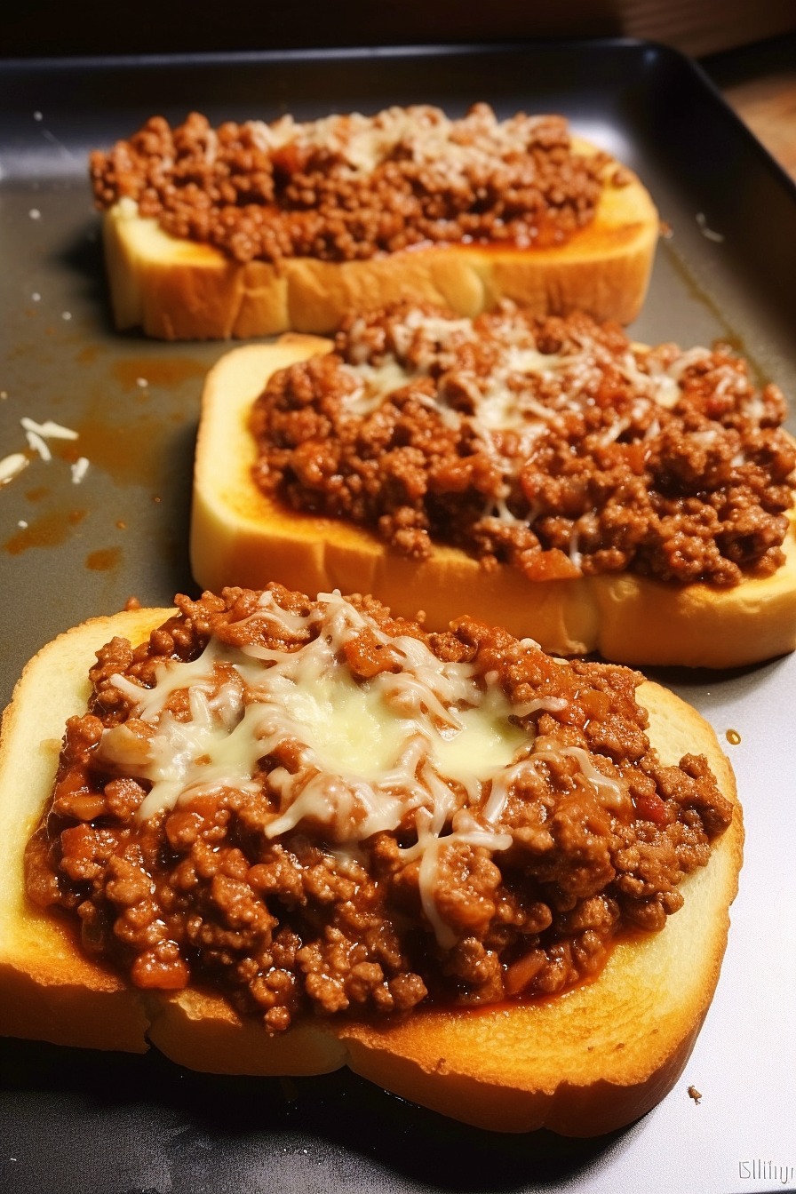 Texas Toast Sloppy Joes Easy DIY Recipes