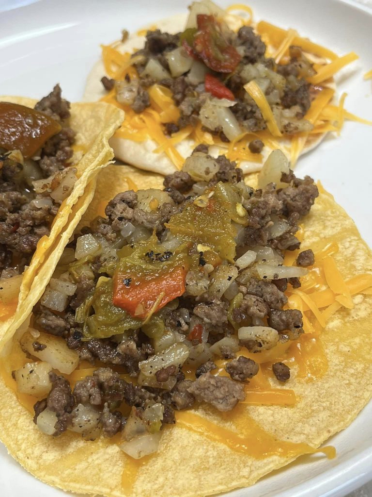 Green Chile Picadillo Tacos Easy DIY Recipes