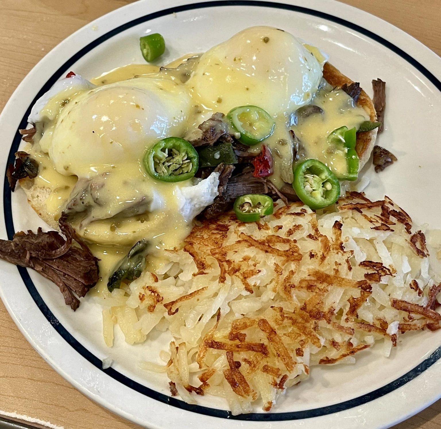 Spicy Poblano Eggs Benedict Easy DIY Recipes