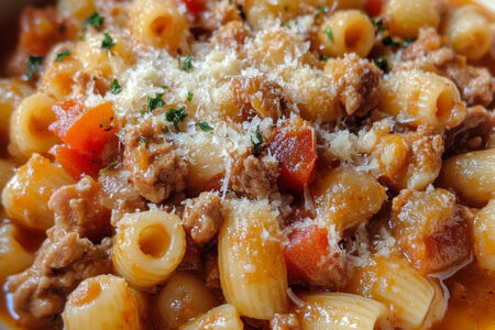Creamy Parmesan Italian Sausage Soup