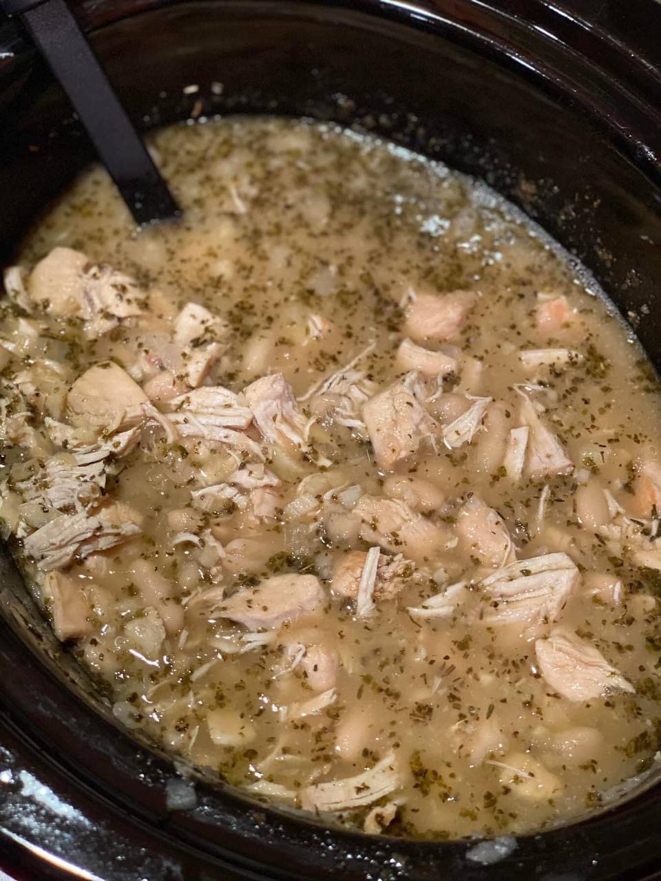 Slow Cooker White Bean Chicken Chili Easy DIY Recipes