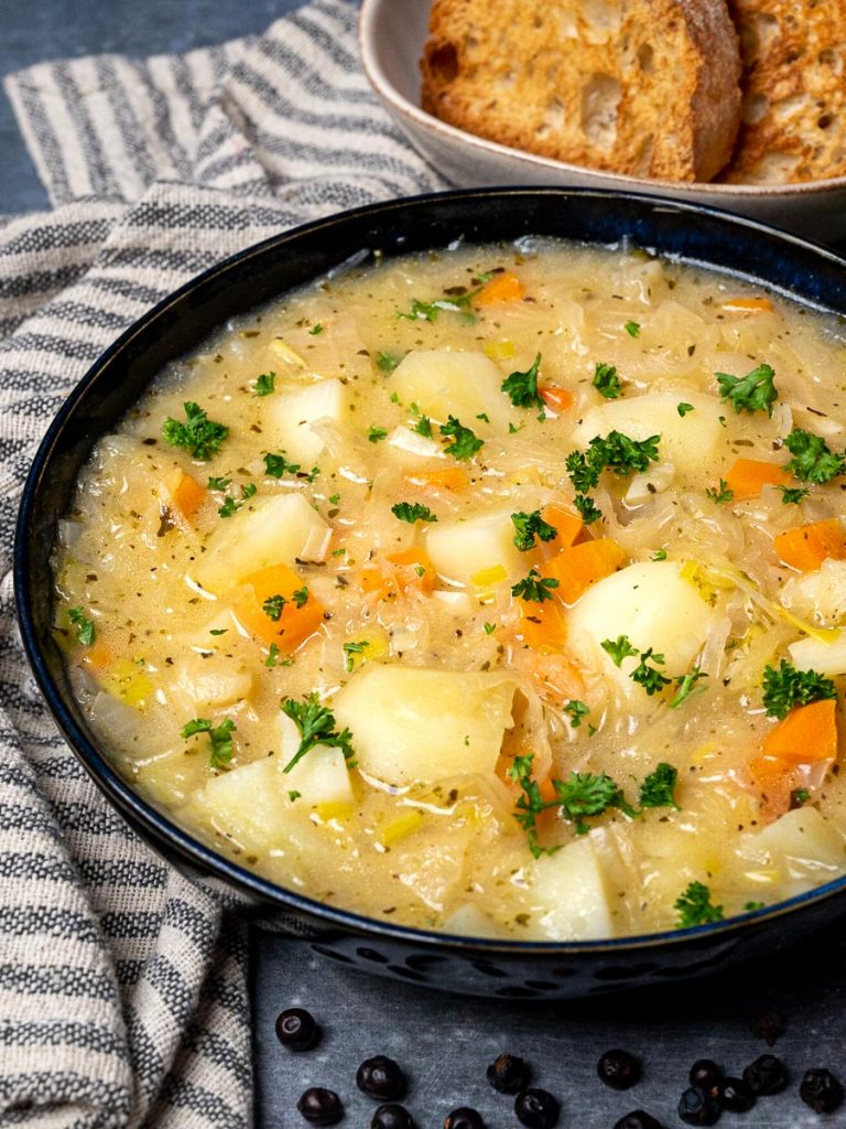 Polish Sauerkraut Soup Kapusniak Easy Diy Recipes