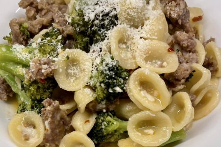 Orecchiette With Sausage And Broccoli