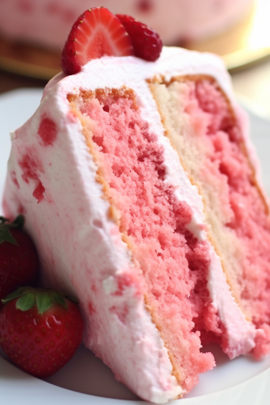 Best Strawberry Cake Ever Easy DIY Recipes   407613769 755104696648649 5894801171333407705 N 