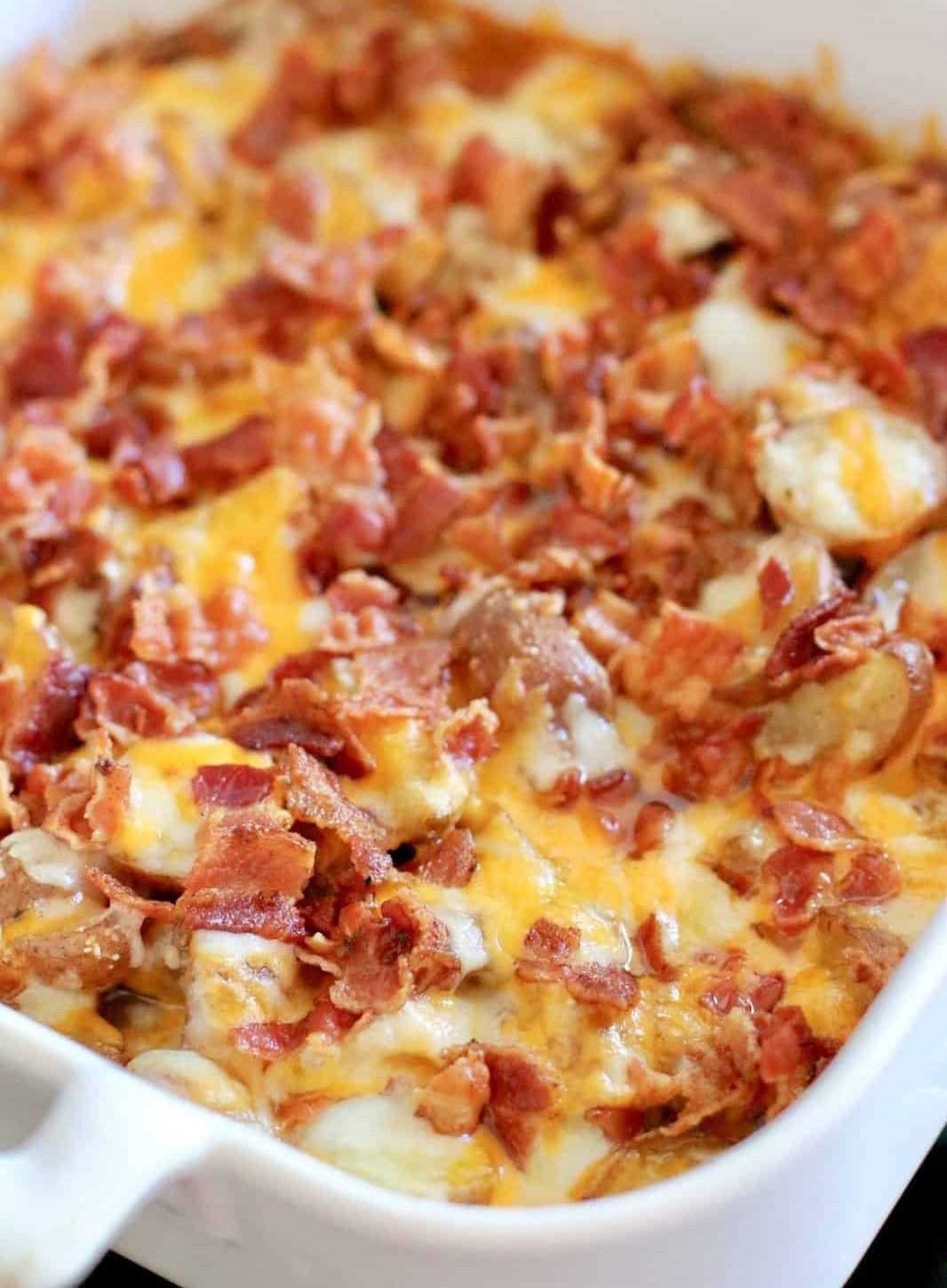Cheesy Bacon Potatoes - Easy DIY Recipes