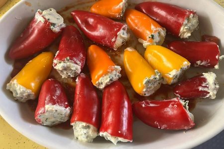 Ricotta Stuffed Peppers