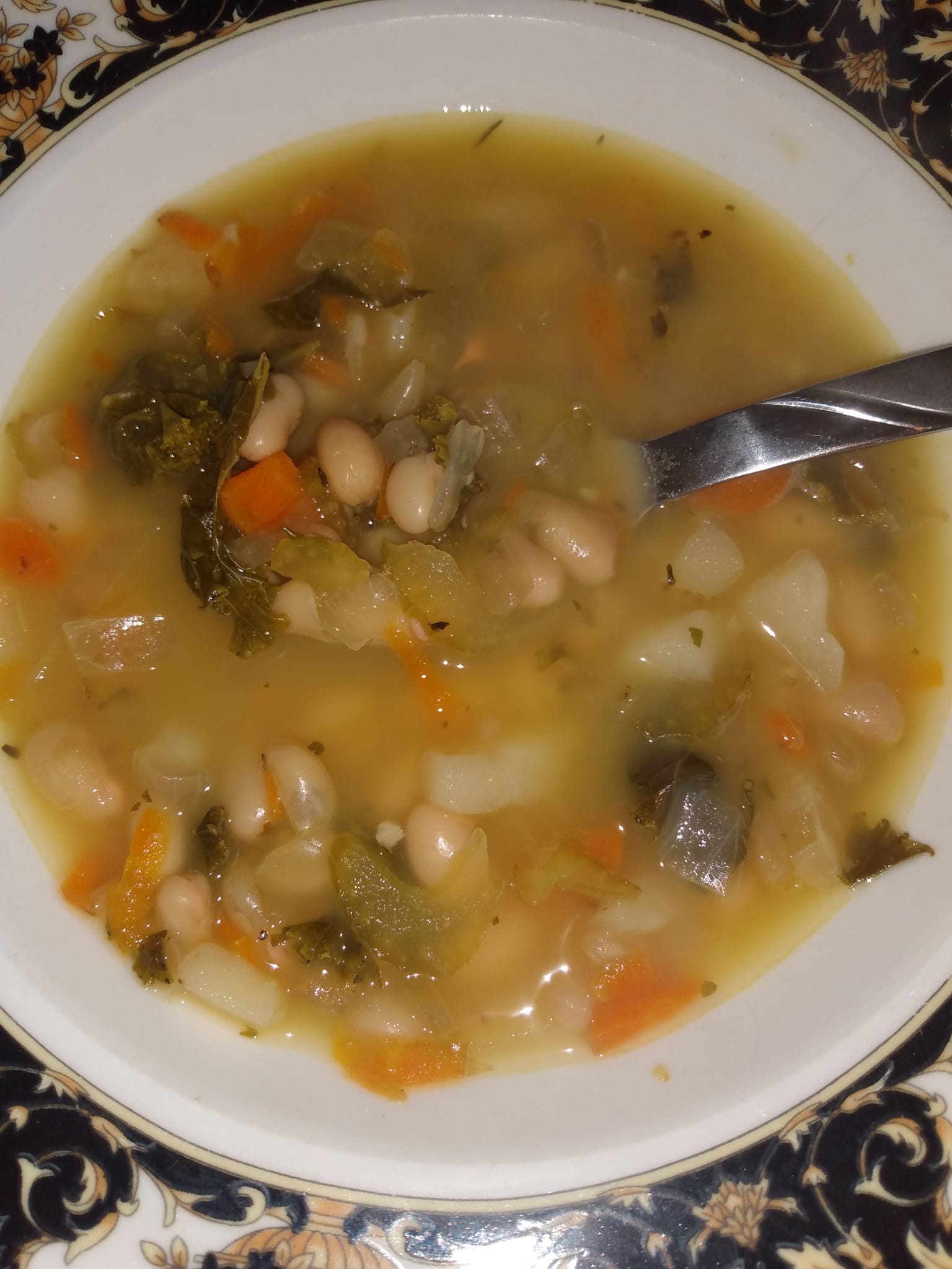 Mediterranean White Bean Soup Easy DIY Recipes