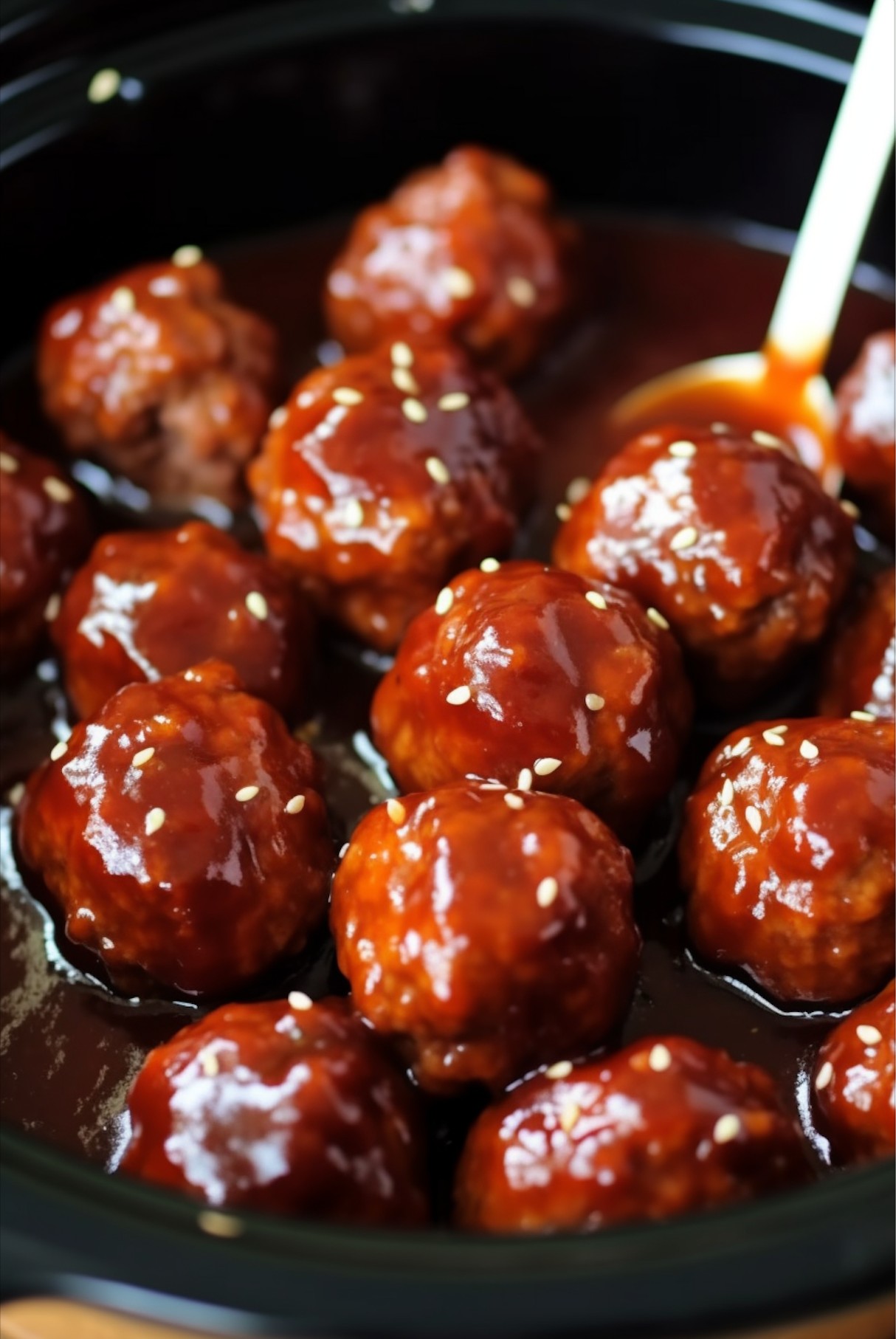 Sweet and Spicy Slow Cooker Meatballs - Easy DIY Recipes