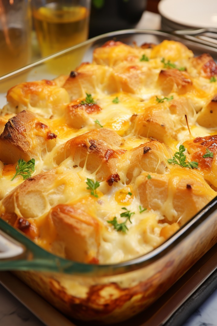 Chicken Bubble Biscuit Bake Casserole Recipe Easy DIY Recipes