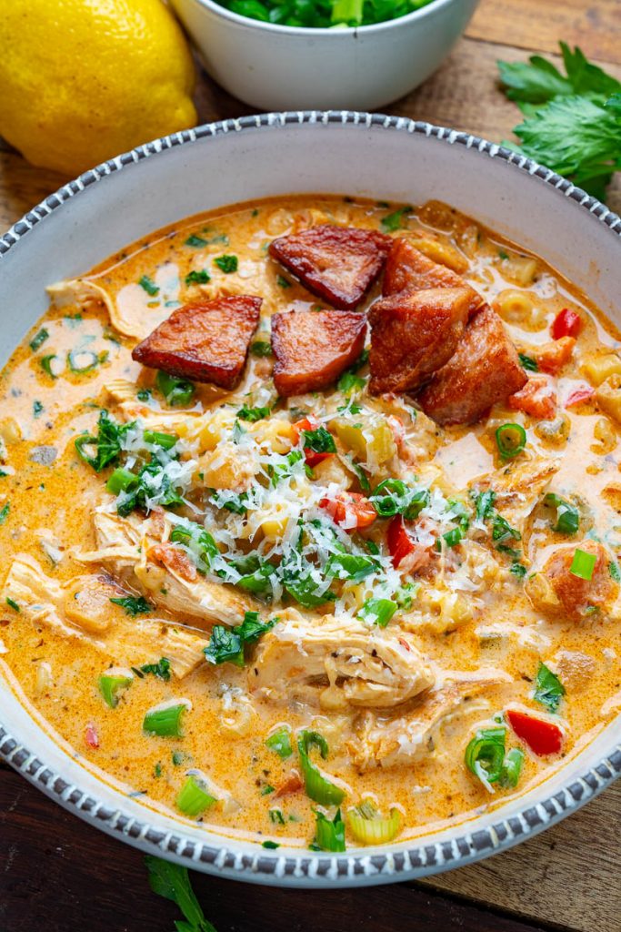 creamy-parmesan-cajun-chicken-pasta-soup-easy-diy-recipes