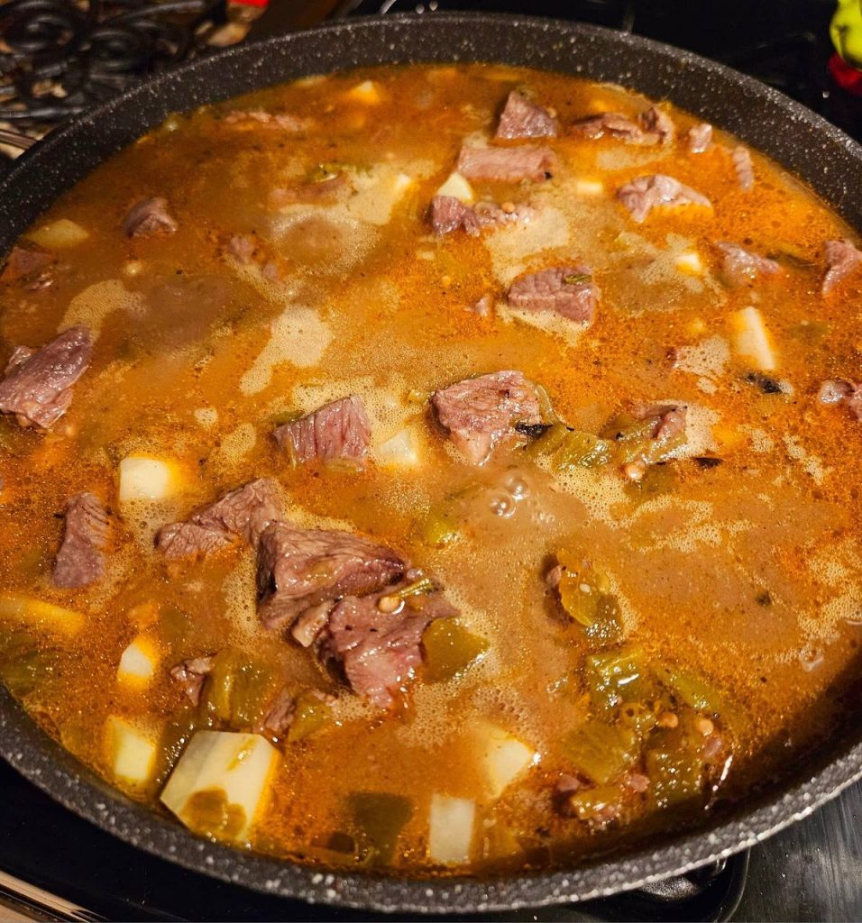 Hatch Green Chile Stew With Beef Easy DIY Recipes