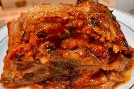 Authentic Aubergine Parmigiana