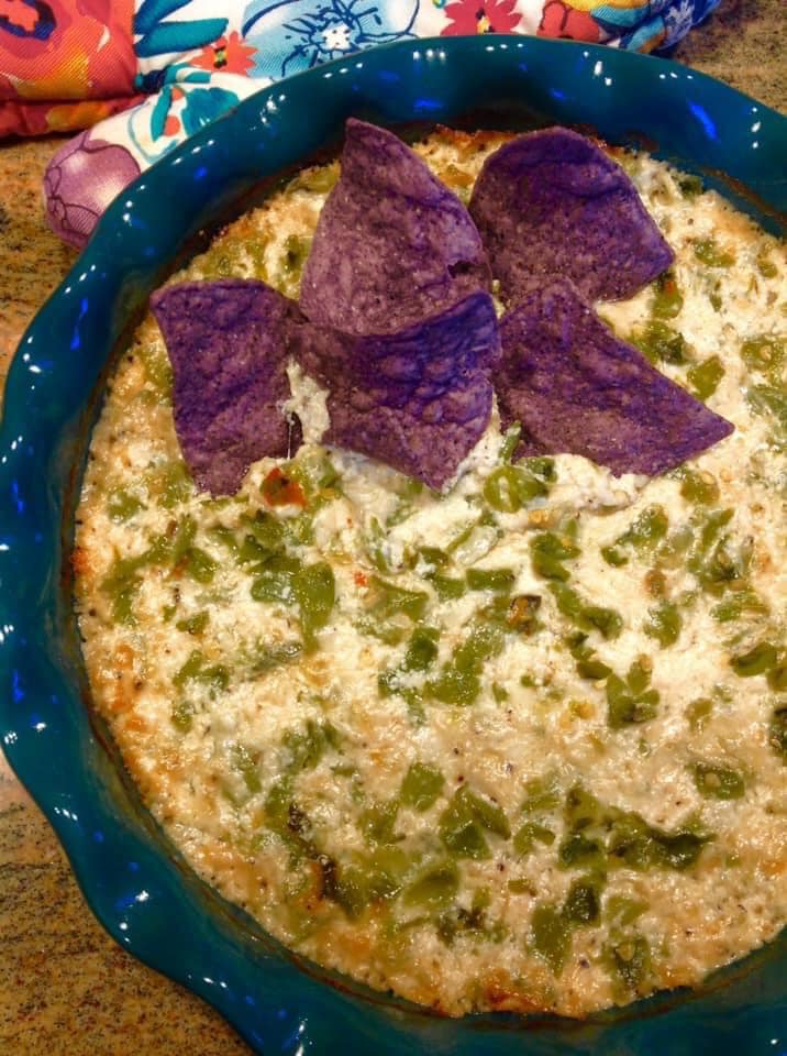 Cheesy Green Chile Dip Easy DIY Recipes