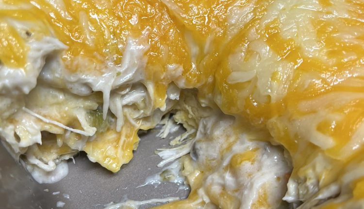 12 – 30 – New Mexico Green Chile Chicken Enchiladas