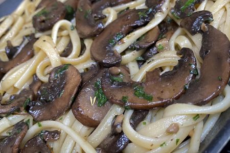 Linguine with Mushroom