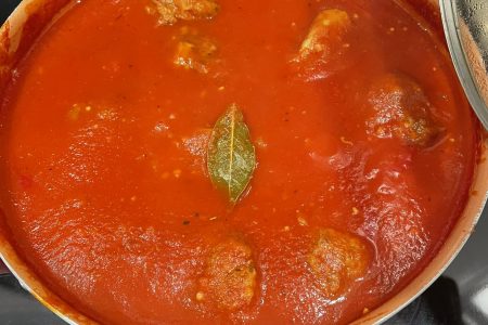 Sunday Sauce and Meatballs