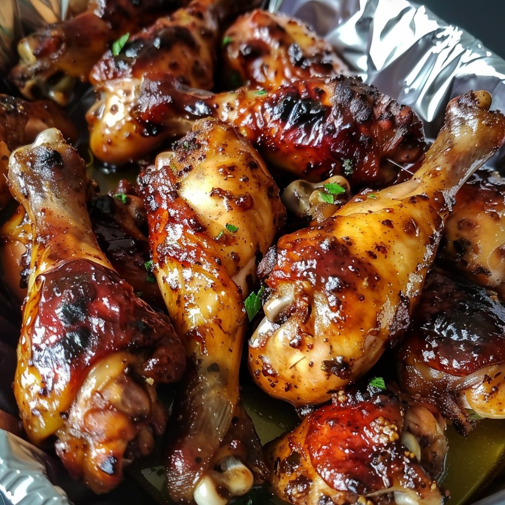 Caramelized Baked Chicken Legs or Wings Easy DIY Recipes
