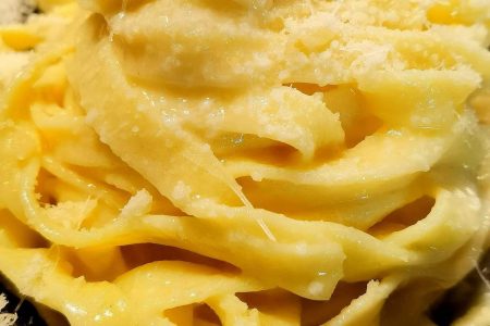 Fettuccine With Butter And Parmesan