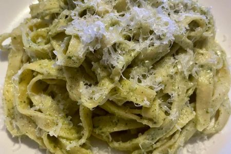 Pesto Fettuccine