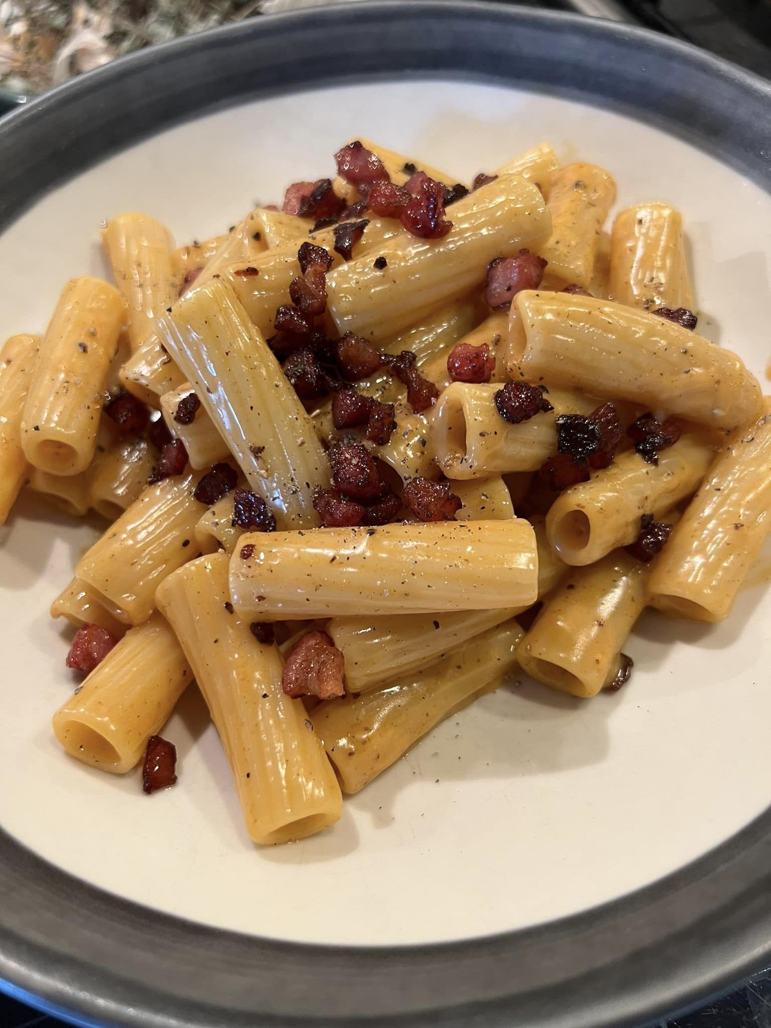 Rigatoni alla Carbonara Easy DIY Recipes