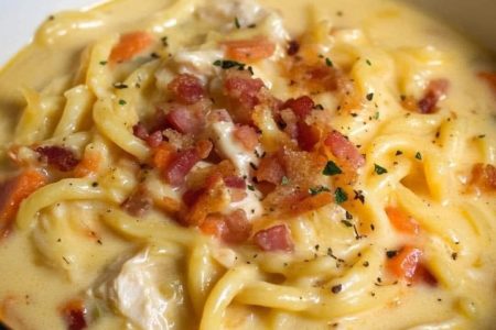 Creamy Chicken Noodle Soup