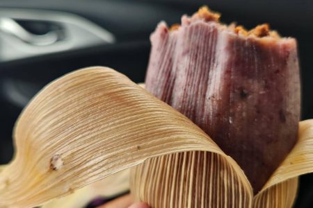 Red Chile Beef Tamales