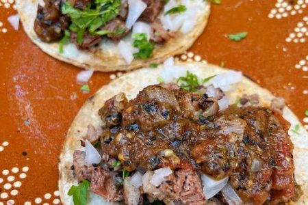 Carne Asada Tacos with Homemade Salsa