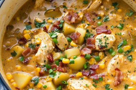 Ham And Corn Chowder